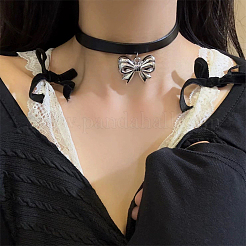 1Pc Leather Punk Rock Style Necklaces&nbsp;NJEW-CL0001-05