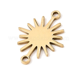 201 Stainless Steel Connector Charms&nbsp;SA-CBA5D66-09G