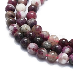 Natural Plum Blossom Tourmaline Beads Strands&nbsp;G-K245-A08-01
