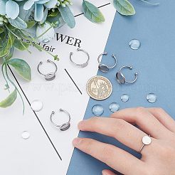 DIY Stainless Steel Finger Ring Making Kits&nbsp;DIY-UN0002-29P