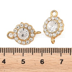 304 Stainless Steel Rhinestone Connector Charms&nbsp;STAS-G398-30G-07