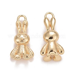 Rack Plating Brass Pendants&nbsp;KK-E267-03LG