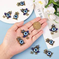 12Pcs 2 Style Alloy Pendants&nbsp;FIND-SZ0002-51
