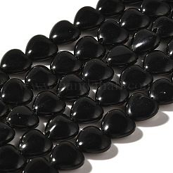Natural Black Obsidian Beads Strands&nbsp;G-R190-10mm-66