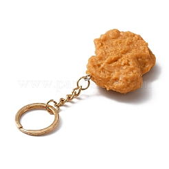 Imitation Food Keychains&nbsp;KEYC-WH0024-21B