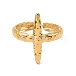 304 Stainless Steel Open Cuff Rings&nbsp;RJEW-Z018-22G