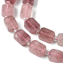 Natural Strawberry Quartz Beads Strands&nbsp;G-C098-A13-01