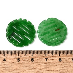 Natural Myanmar Jade Dyed Chandelier Component Links&nbsp;G-Z162-16