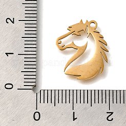 201 Stainless Steel Pendants&nbsp;STAS-R136-19G