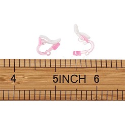 Plastic Clip-on Earring Findings&nbsp;FIND-Q001-02