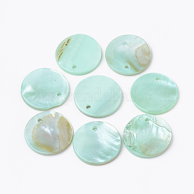 Wholesale Flat Round Shell Pendants For Jewelry Making- Pandahall.com