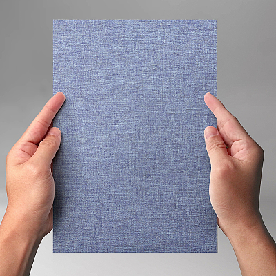 ナイロン生地  綴じ布  長方形  コーンフラワーブルー  890x430mm&nbsp;DIY-WH20062-133I-1