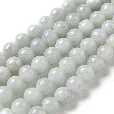 Natural Myanmar Jadeite Beads Strands&nbsp;G-L595-C01-02-1