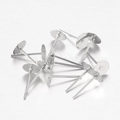 Iron Ear Stud Findings&nbsp;E013-1