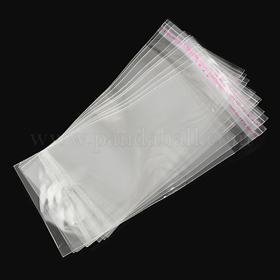 セロハンのOPP袋  長方形  透明  15.5x7cm  穴：8mm  一方的な厚さ：0.035mm  インナー対策：10x7のCM&nbsp;X-OPC-S014-04-1