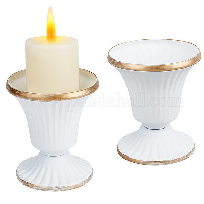 Iron Candlestick&nbsp;DIY-WH20097-088A-1
