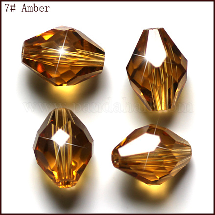 Imitation Austrian Crystal Beads&nbsp;SWAR-F054-9x6mm-07-1
