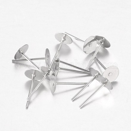 Iron Ear Stud Findings&nbsp;E013-1