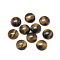 Natural Tiger Eye Cabochons, Half Round/Dome, 8x4mm
