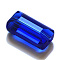 K9 Glass, Imitation Austrian Crystal Beads, Grade AAA, Faceted, Rectangle, Blue, 10x15.5x7mm, Hole: 0.9~1mm