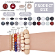 DIY Round & Disc/Flat Round Beads Kits&nbsp;DIY-PH0030-85C-5