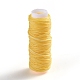 Waxed Polyester Cord&nbsp;YC-WH0007-03B-28-2