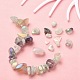 Electroplated Natural Fluorite Beads Strands&nbsp;G-YW0001-41-6
