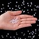 プラスチック製ピアスキャッチ  ピアスバックキャッチ  透明  1000個/箱&nbsp;KY-YW0001-05-6