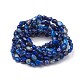 Natural Lapis Lazuli Stretch Beaded Bracelets&nbsp;BJEW-K213-68-2