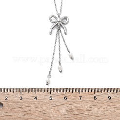 304 Stainless Steel Pendant Necklace&nbsp;NJEW-K255-21P