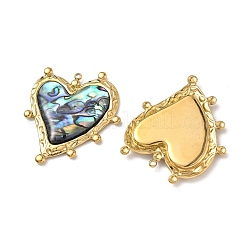Natural Paua Shell Pendants&nbsp;STAS-G397-14G-02