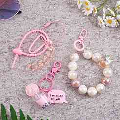 Beaded Key Ring Bracelet for Women&nbsp;JX425A
