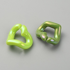 Heart Acrylic Linking Rings&nbsp;MACR-CJC0001-08