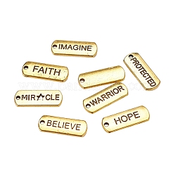 Tibetan Style Alloy Rectangle Pendants&nbsp;TIBEP-YW0001-24C-AG-RS