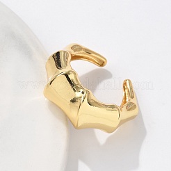 Brass Cuff Rings&nbsp;RJEW-C120-17G