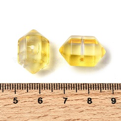 Dyed & Heated Transparent Glass Beads&nbsp;GLAA-F132-01F