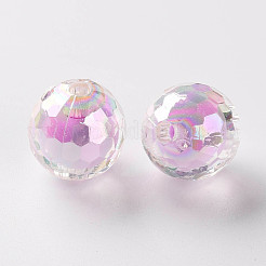 Transparent Acrylic Beads&nbsp;TACR-S152-14B-A03