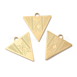 Ion Plating(IP) 316L Surgical Stainless Steel Pendants&nbsp;STAS-H213-42G