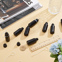 PE Black Tip Applicator Bottles&nbsp;FIND-WH0152-80