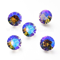 Cubic Zirconia Pointed Back Cabochons&nbsp;ZIRC-H108-11B-001PS