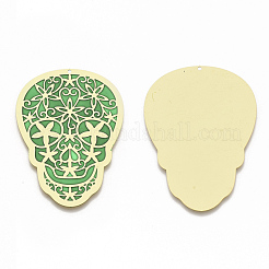 Brass Enamel Big Pendants&nbsp;KK-N223-12B