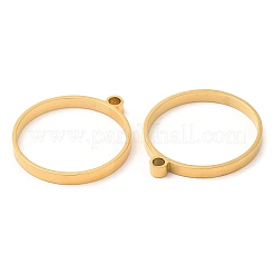 304 Stainless Steel Open Back Bezel Flat Round Pendants&nbsp;LS-STAS-Z040-04B-G