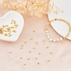 100Pcs Brass Beads&nbsp;KK-HS0015-26