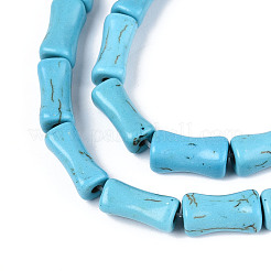 Synthetic Turquoise Beads Strands&nbsp;G-N352-14