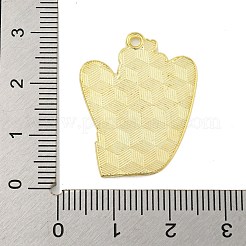 合金エナメルチャーム  ライトゴールド  パンダチャーム  V字  28x22x1mm  穴：1.7mm&nbsp;ENAM-H045-03LG-03