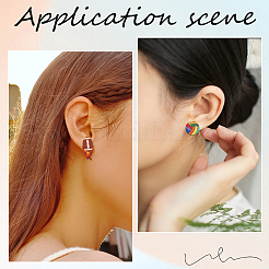 Ball Theme Stud Earring Sets&nbsp;EJEW-SC0001-73