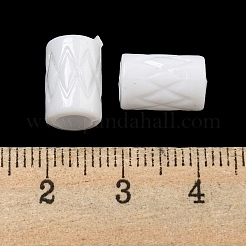 Opaque Acrylic European Beads&nbsp;SACR-L007-002A