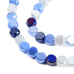 Electroplate Glass Beads Strands&nbsp;EGLA-N002-40A-02