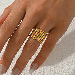 Multi-layer Line Circle Metal Finger Rings for Women&nbsp;MZ7157