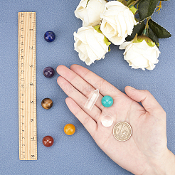 Chakra Themed Natural & Synthetic Gemstone Beads&nbsp;G-WH0007-03